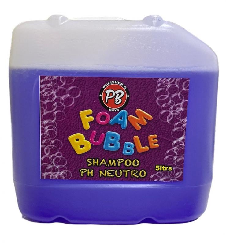 SHAMPOO  FOAM BUBBLE 5 LITROS